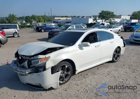 2010 Acura Tl 3.5 z USA, uszkodzony, nr VIN 19UUA8F50AA001761